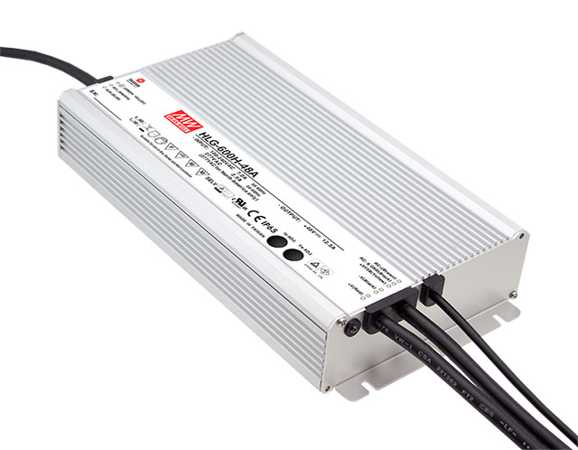 明緯新產(chǎn)品發(fā)布:HLG-600H高性價(jià)比防水電源